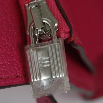 Hermes Chevre de Coromandel Medium Kelly Wallet Fuchsia 6 of 11