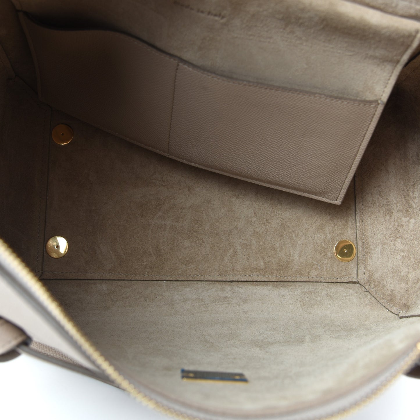 Grained Calfskin Mini Belt Bag Light Taupe