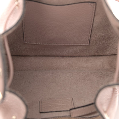 Valentino Garavani Grained Calfskin Rockstud Bucket Bag Poudre 5 of 14