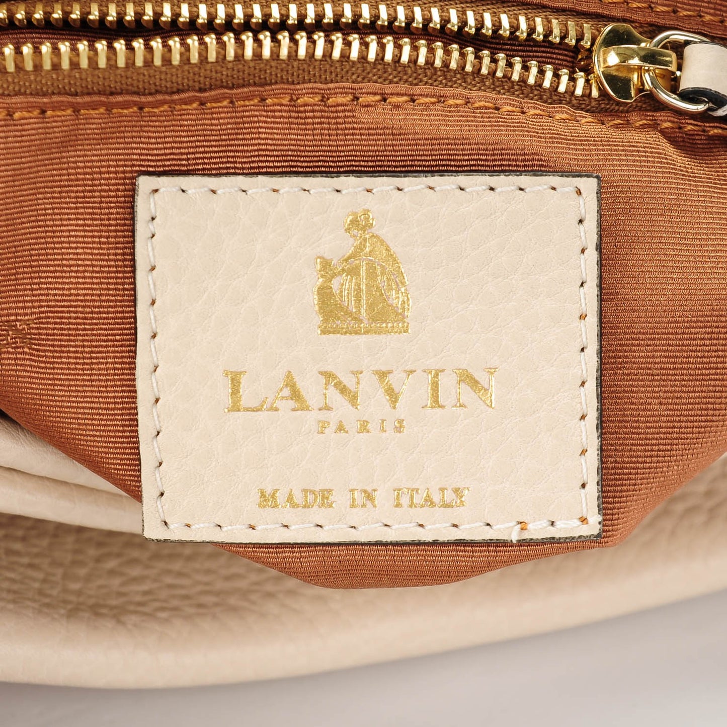 Grained Calfskin Mini Sugar Tassel Flap Shoulder Bag Ivory