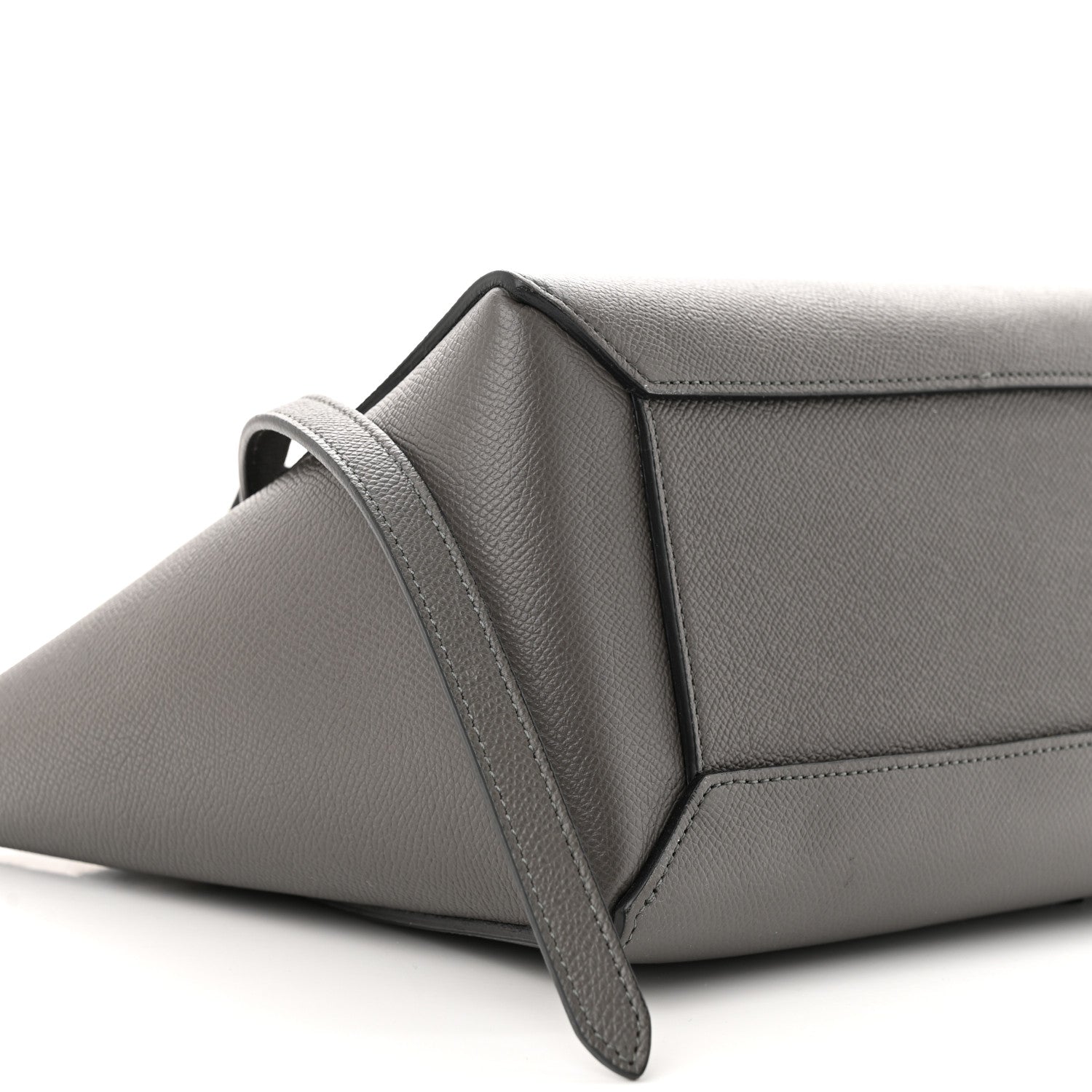 Celine Grained Calfskin Mini Belt Bag Grey 10 of 13