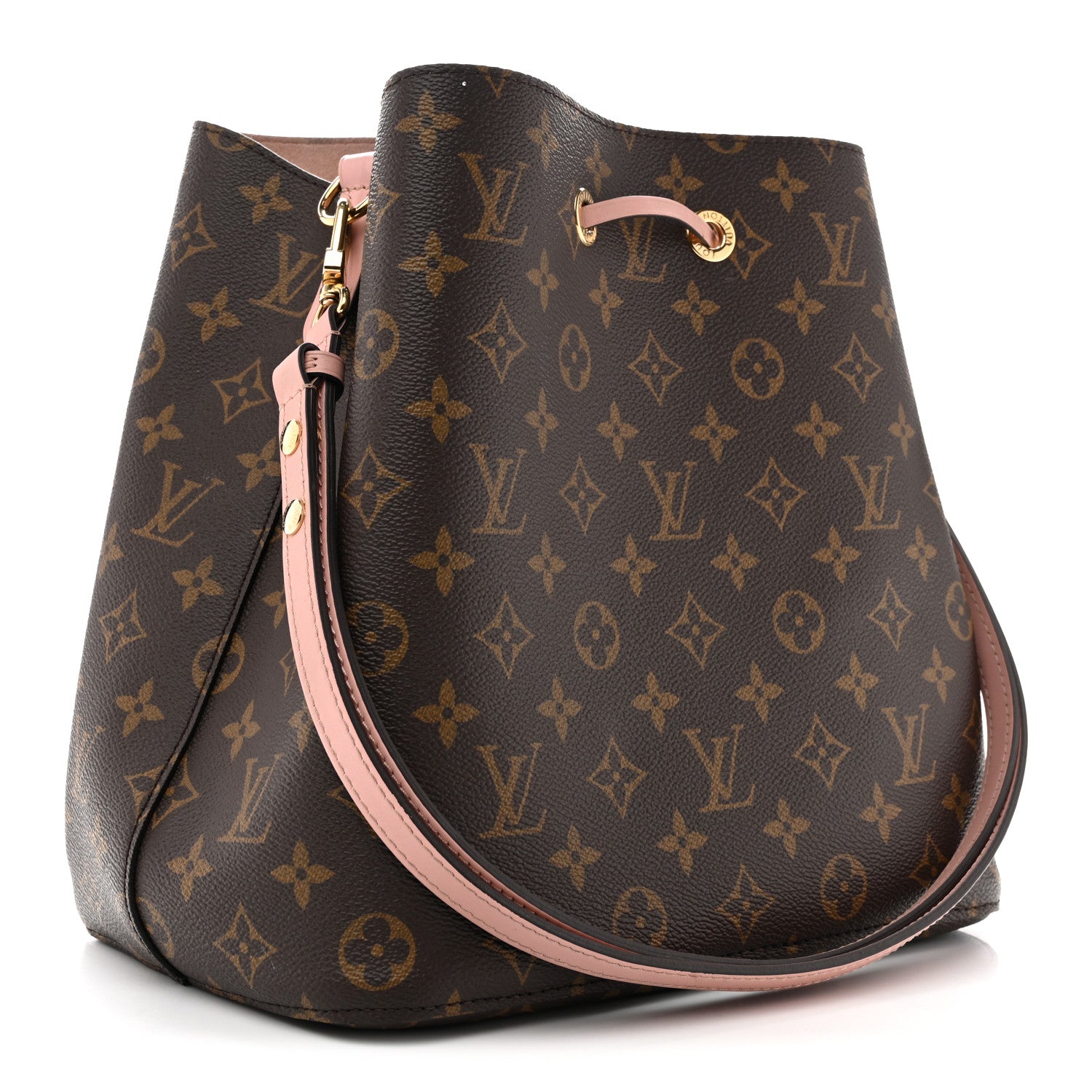 Louis Vuitton Monogram Neonoe MM Rose Poudre 3 of 13