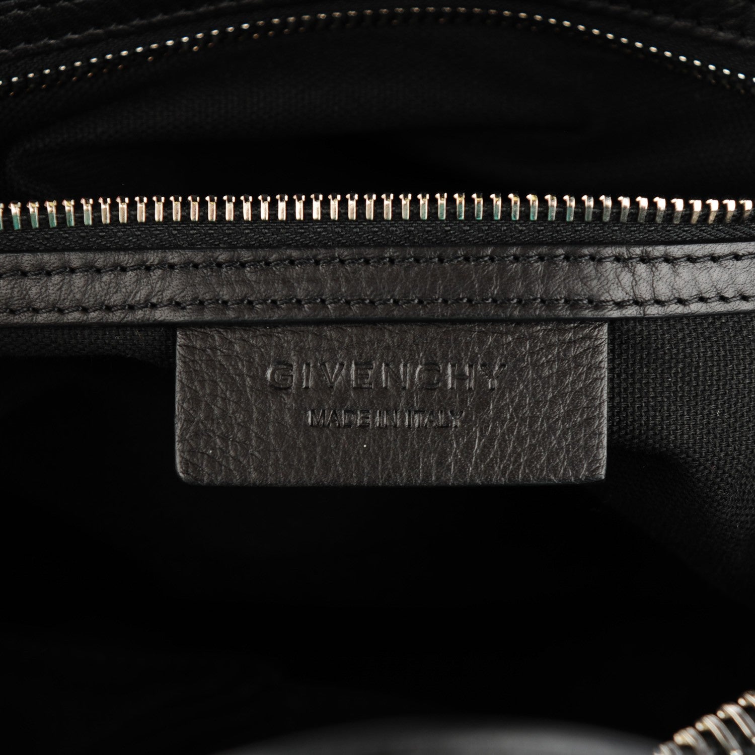 Givenchy Waxy Grained Calfskin Small Nightingale Black 6 of 7