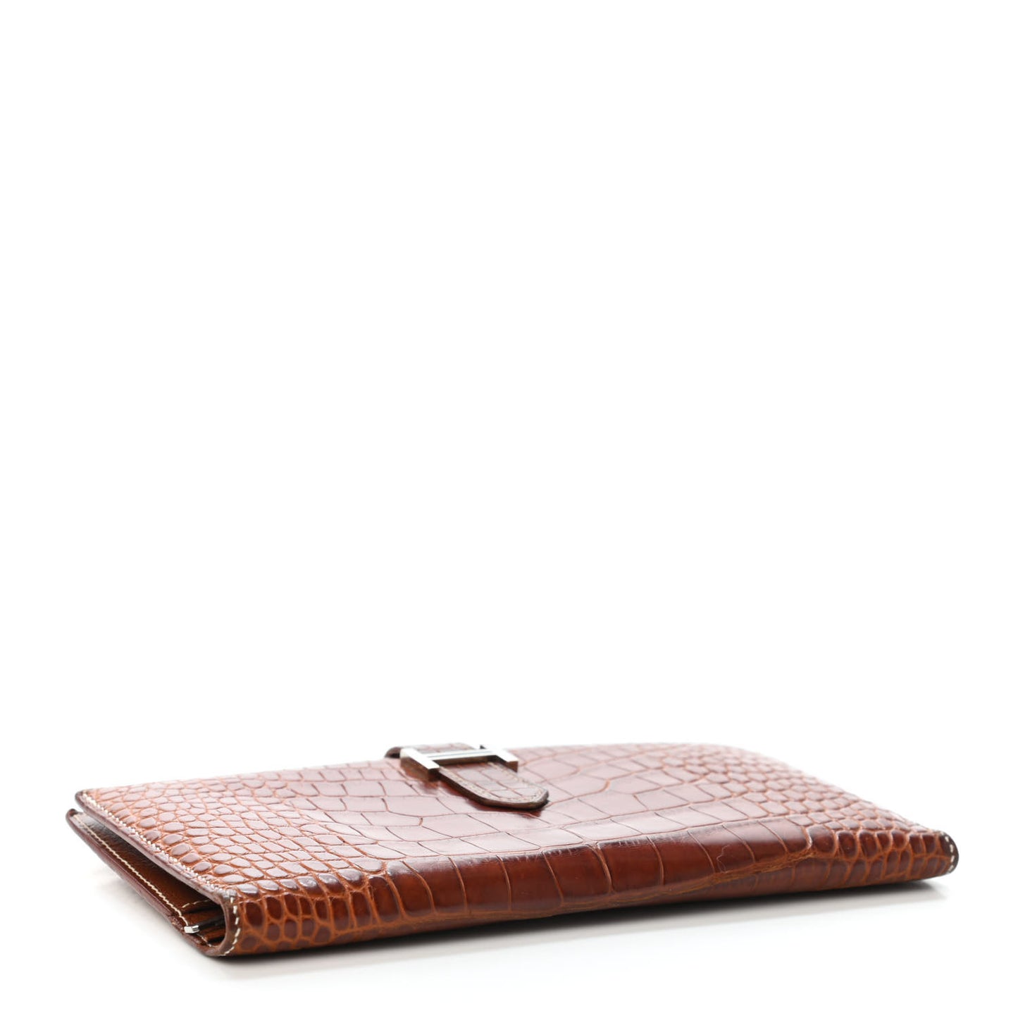 Matte Alligator Bearn Wallet Fauve