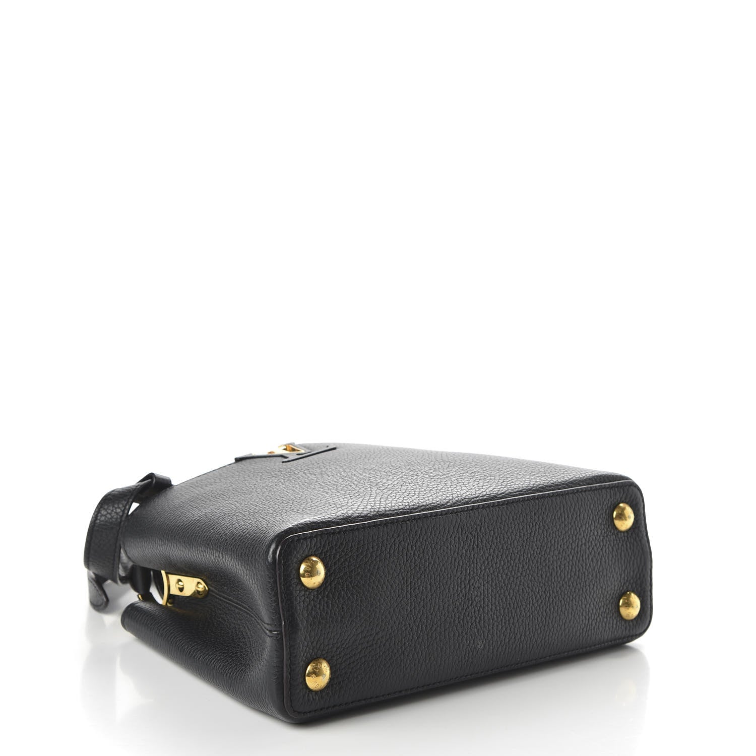 Louis Vuitton Taurillon Capucines BB Black 4 of 9