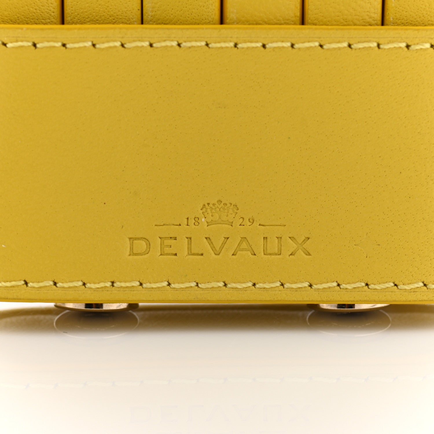 Delvaux Box Calfskin Miniature Namiur Bag Charm 5 of 7