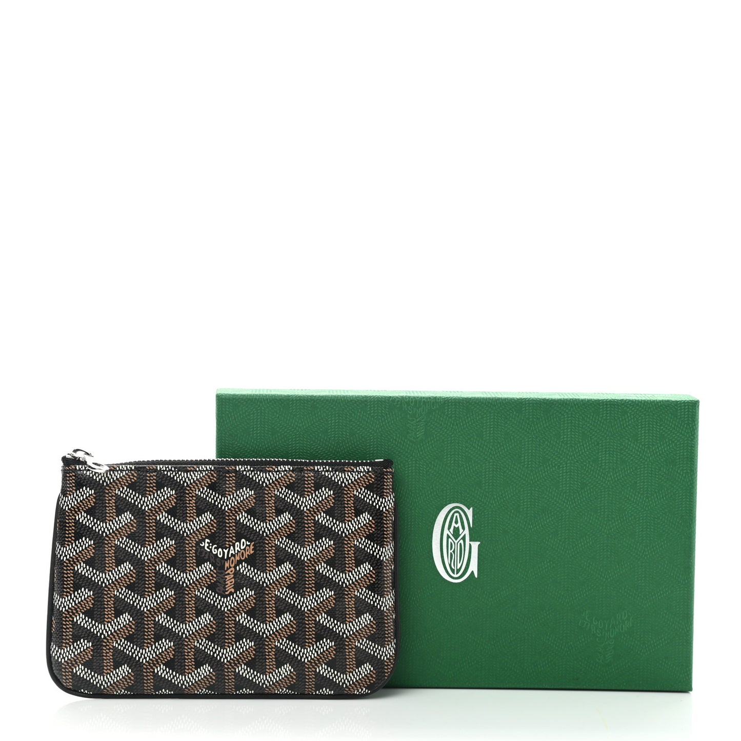 Goyardine Mini Senat Pochette Black