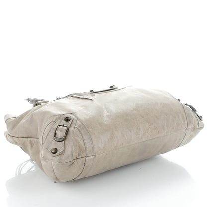 Balenciaga Chevre Classic Hardware Purse Greige 4 of 11