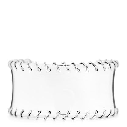 Tiffany Sterling Silver Whipstitch Cuff Bracelet 1 of 5
