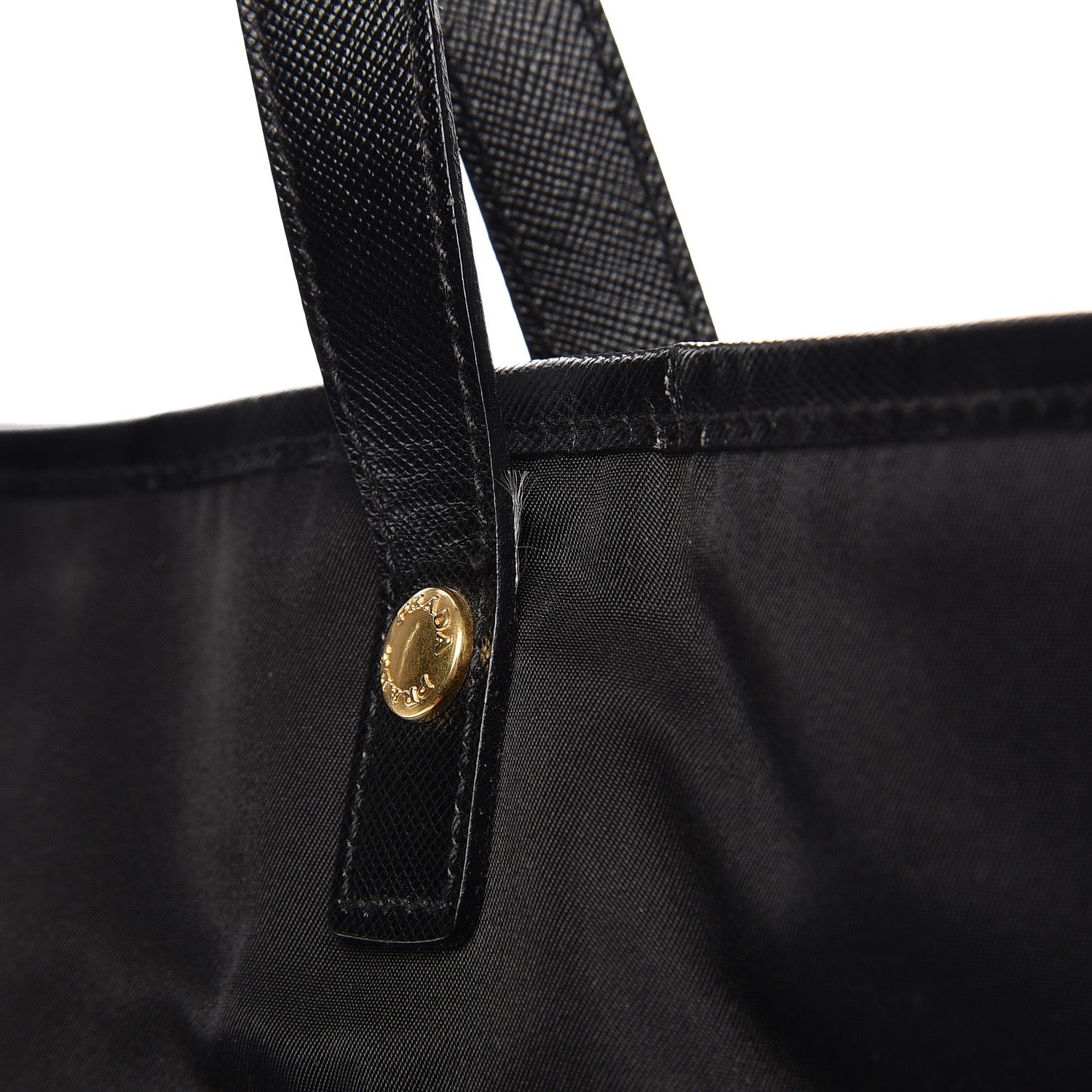 Prada Tessuto Nylon Oro Tote Nero Black 10 of 12