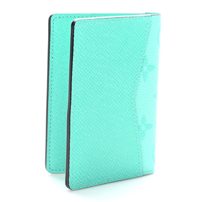 Louis Vuitton Taigarama Pocket Organizer NM Miami Green 3 of 8