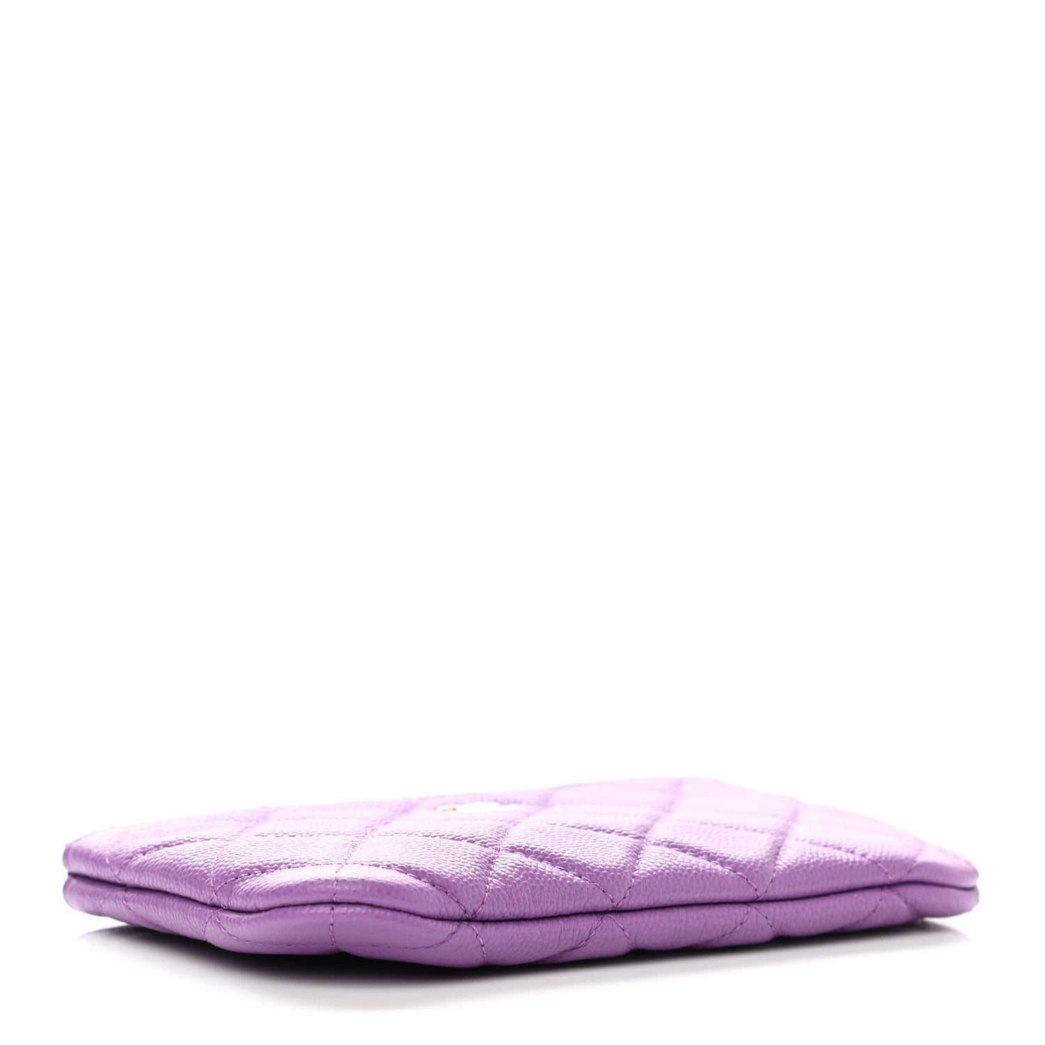 Chanel Caviar Quilted Small Cosmetic Case Purple 4 of 8