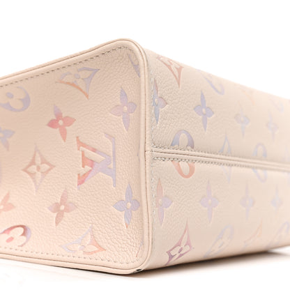 Louis Vuitton Empreinte Monogram Onthego PM Dream Cream 8 of 9