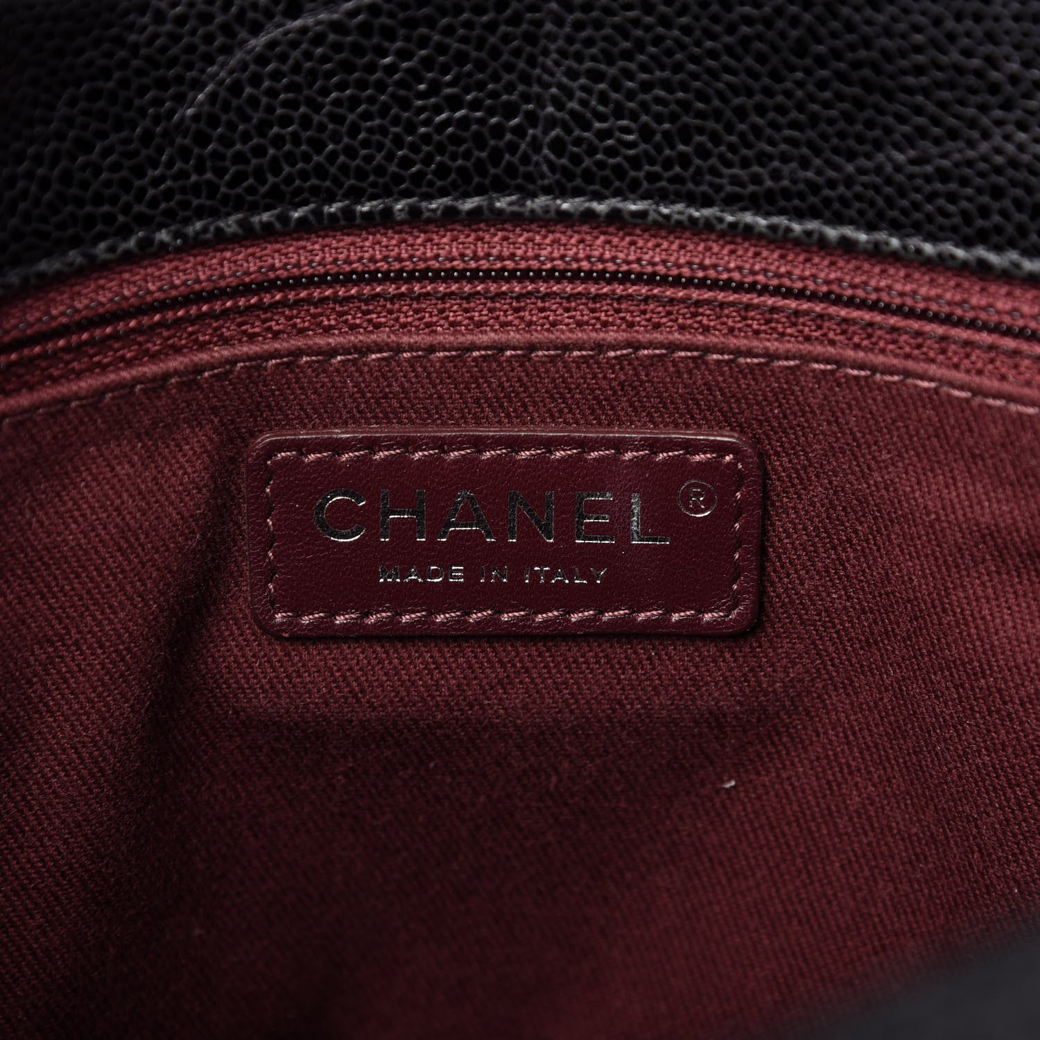 Chanel Crumpled Grained Calfskin Jumbo CC Crave Flap Black 8 of 11