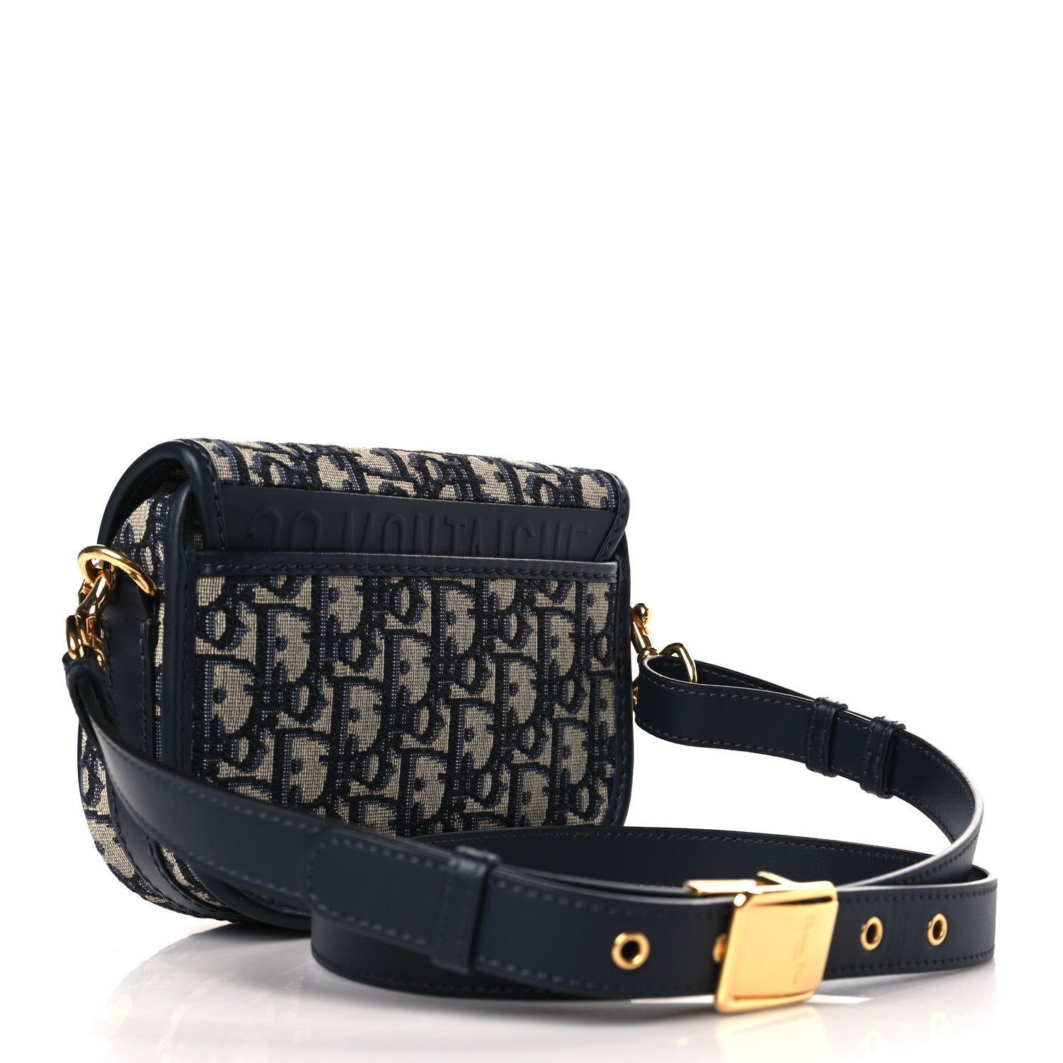 Christian Dior Oblique Small Bobby Flap Blue 3 of 9
