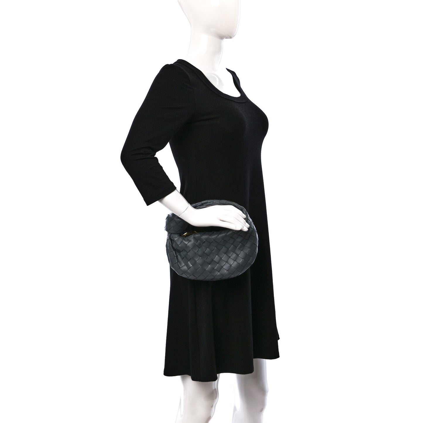 Nappa Intrecciato Mini Jodie Thunder