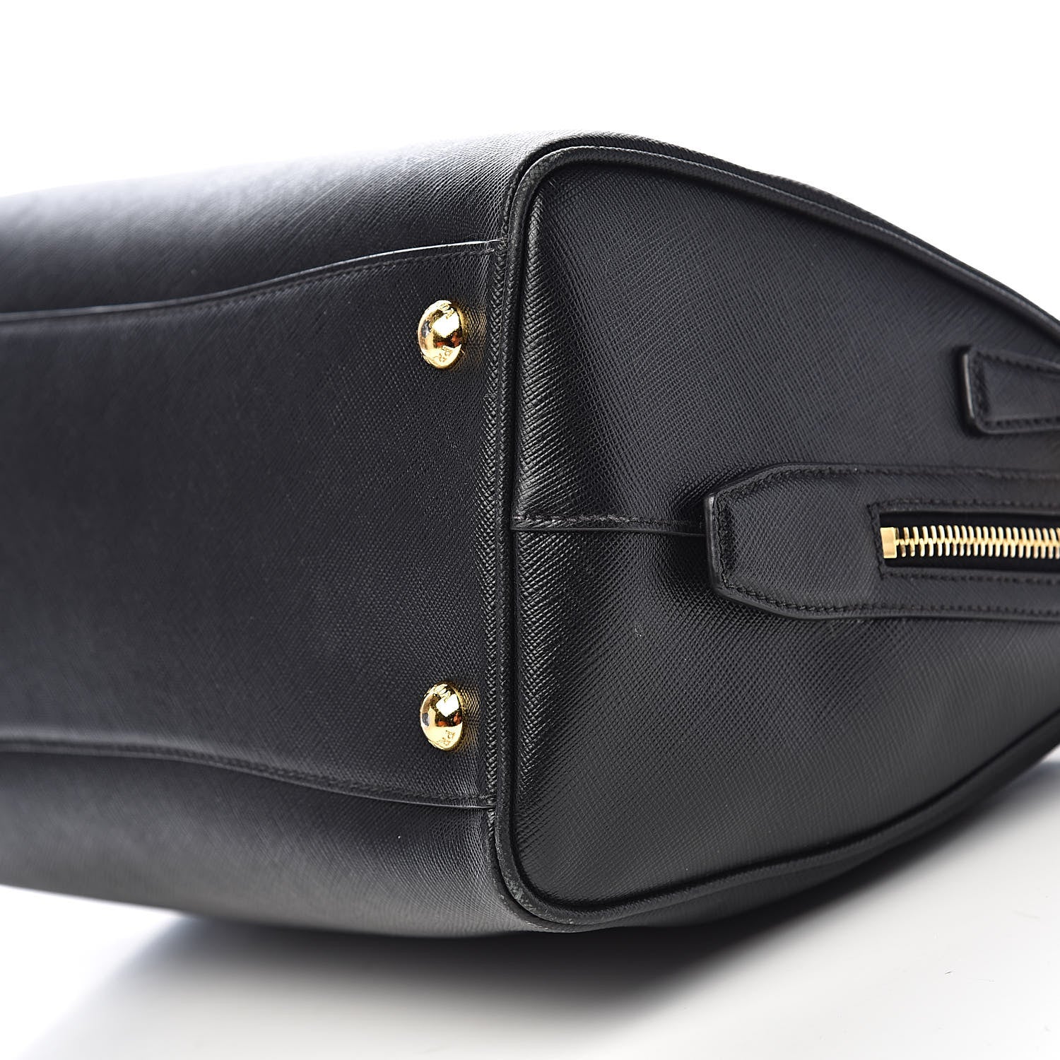 Prada Saffiano Lux Bowler Black 11 of 14
