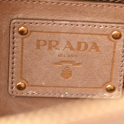 Prada Vitello Shine Bauletto Cammeo 6 of 11
