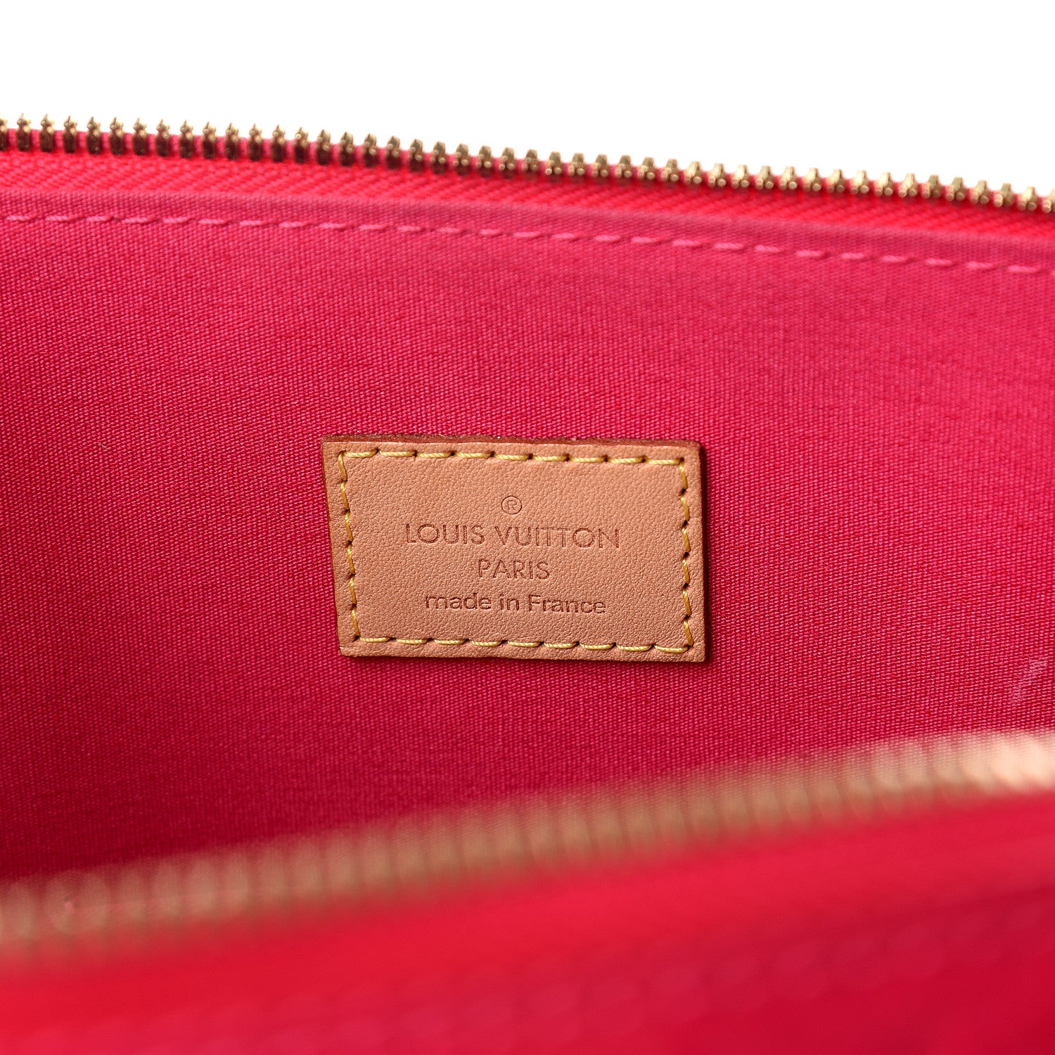 Louis Vuitton Vernis Roses Alma MM Rose Pop 6 of 9