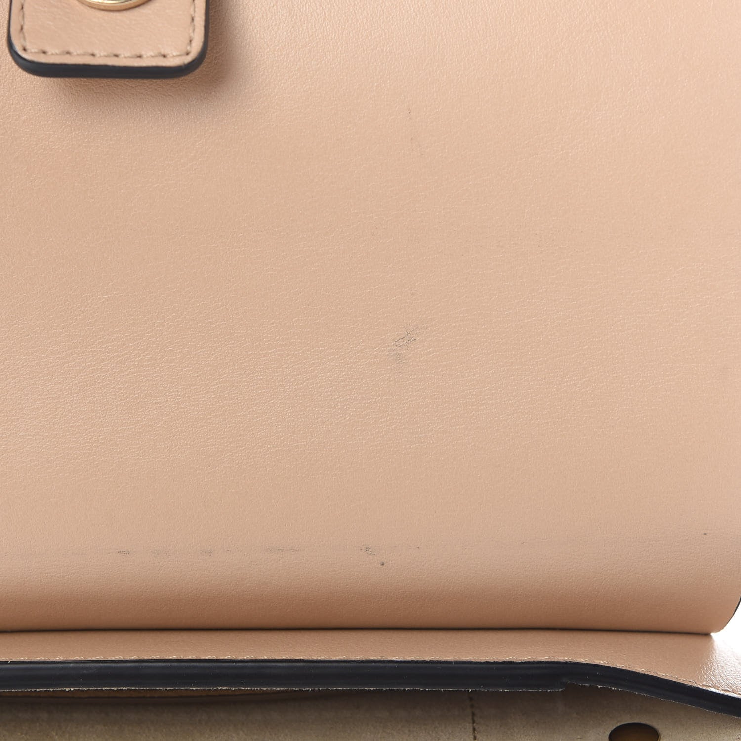 Chloe Suede Calfskin Small Faye Shoulder Bag Cement Pink 8 of 9