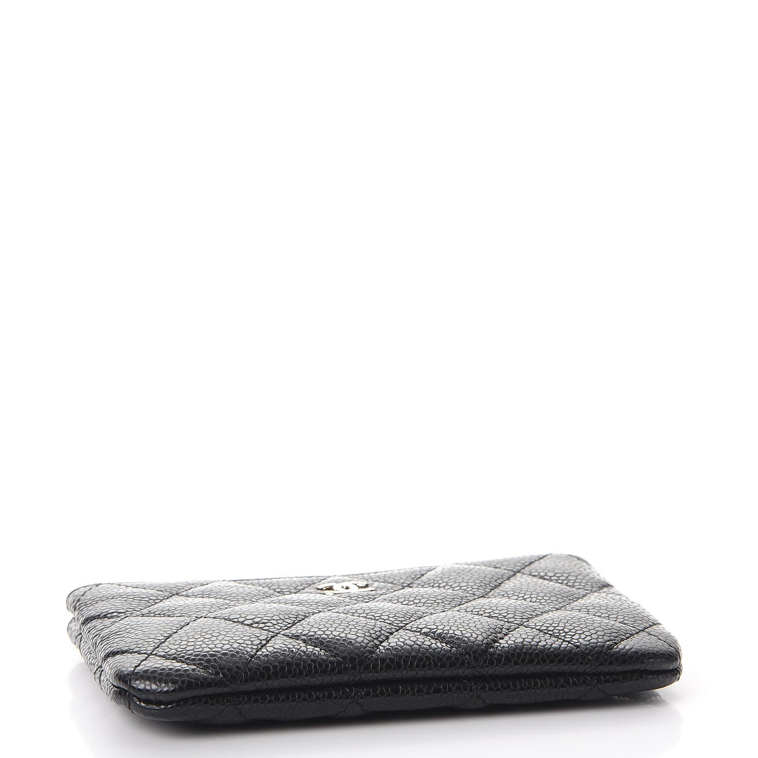 Chanel Caviar Quilted Small Cosmetic Case Black 4 of 8
