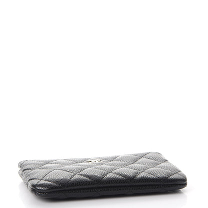 Chanel Caviar Quilted Small Cosmetic Case Black 4 of 8