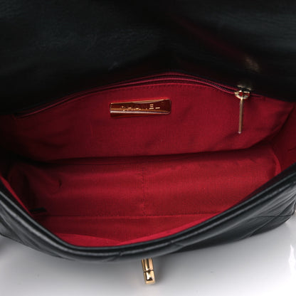Chanel Goatskin Quilted Medium Chanel 19 Flap Black 4 of 6