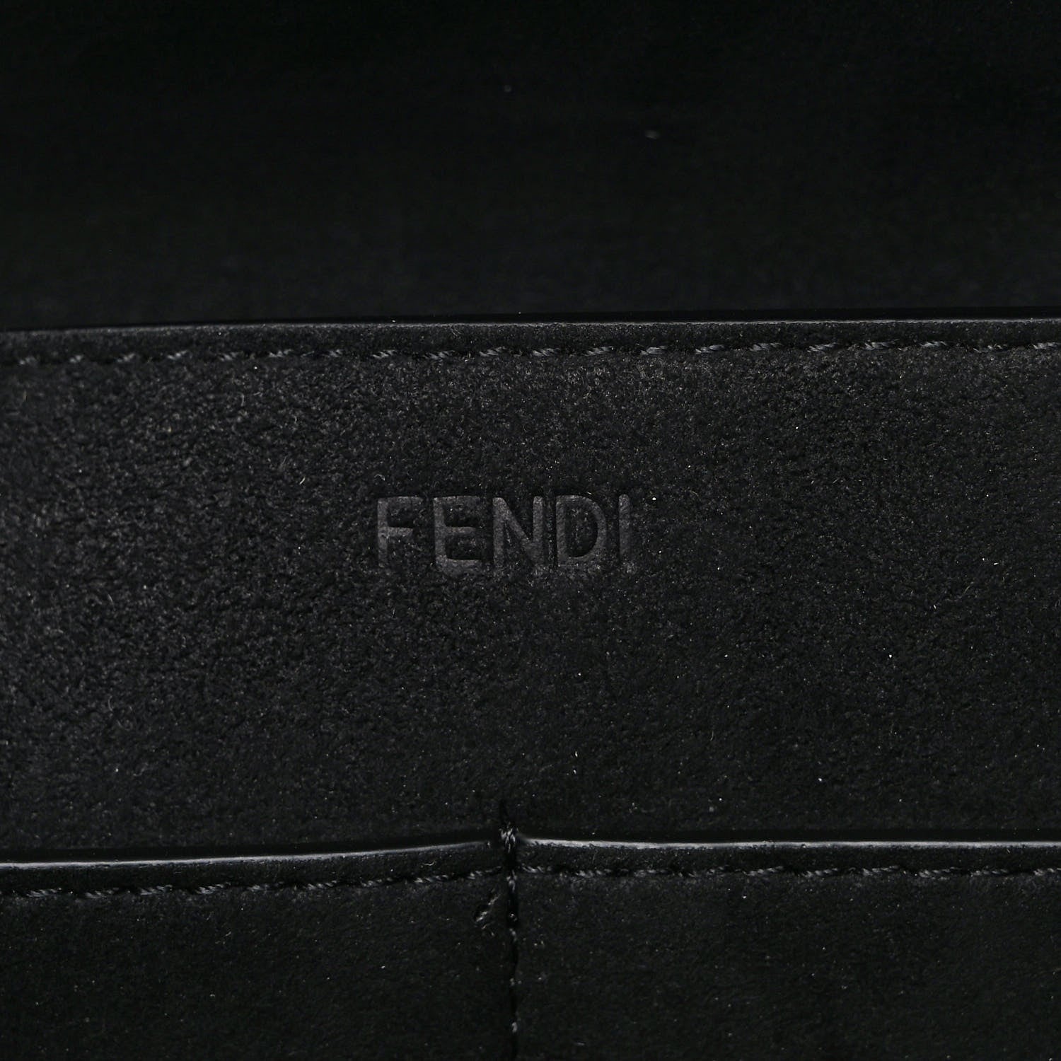 Fendi Vitello Cher Grace Large Fendi Origami Black 6 of 10