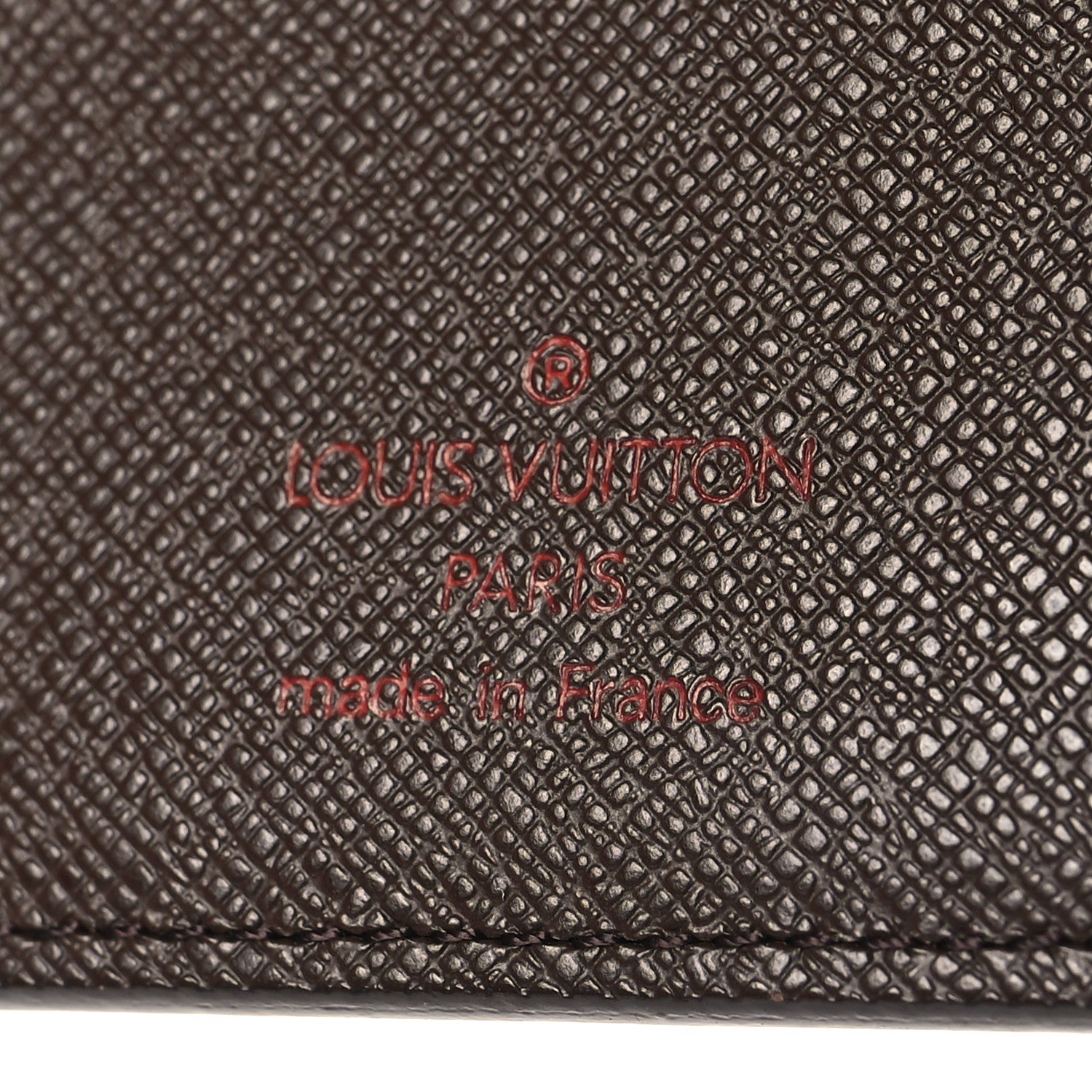 Louis Vuitton Damier Ebene Porte Valeurs Organizer Wallet 6 of 7