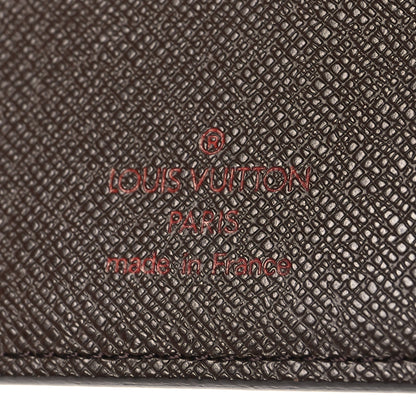 Louis Vuitton Damier Ebene Porte Valeurs Organizer Wallet 6 of 7