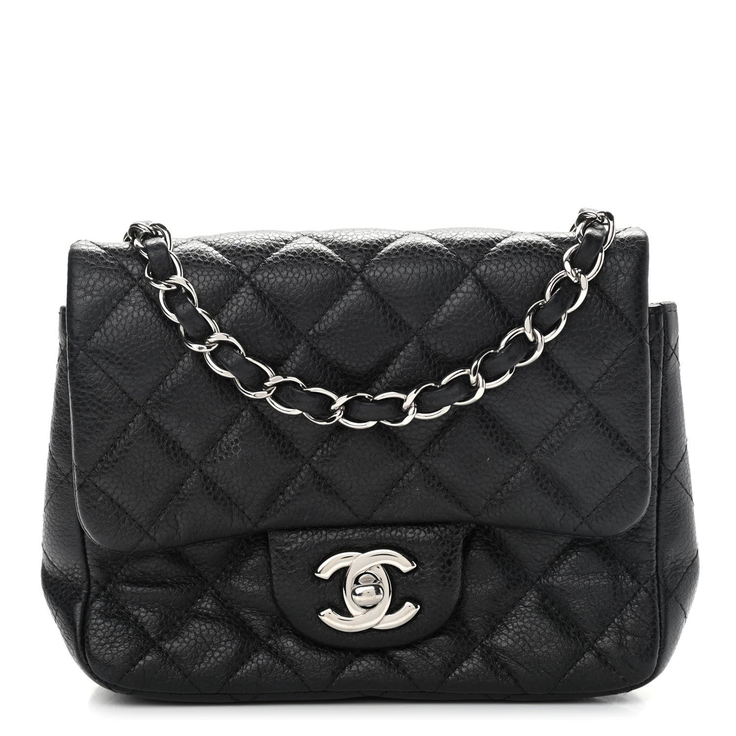 Chanel Caviar Quilted Mini Square Flap Black 1 of 11