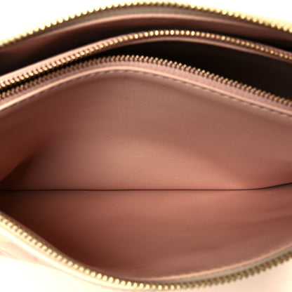Louis Vuitton Pearlescent Lambskin Embossed Monogram Coussin PM Beige Rose 7 of 12