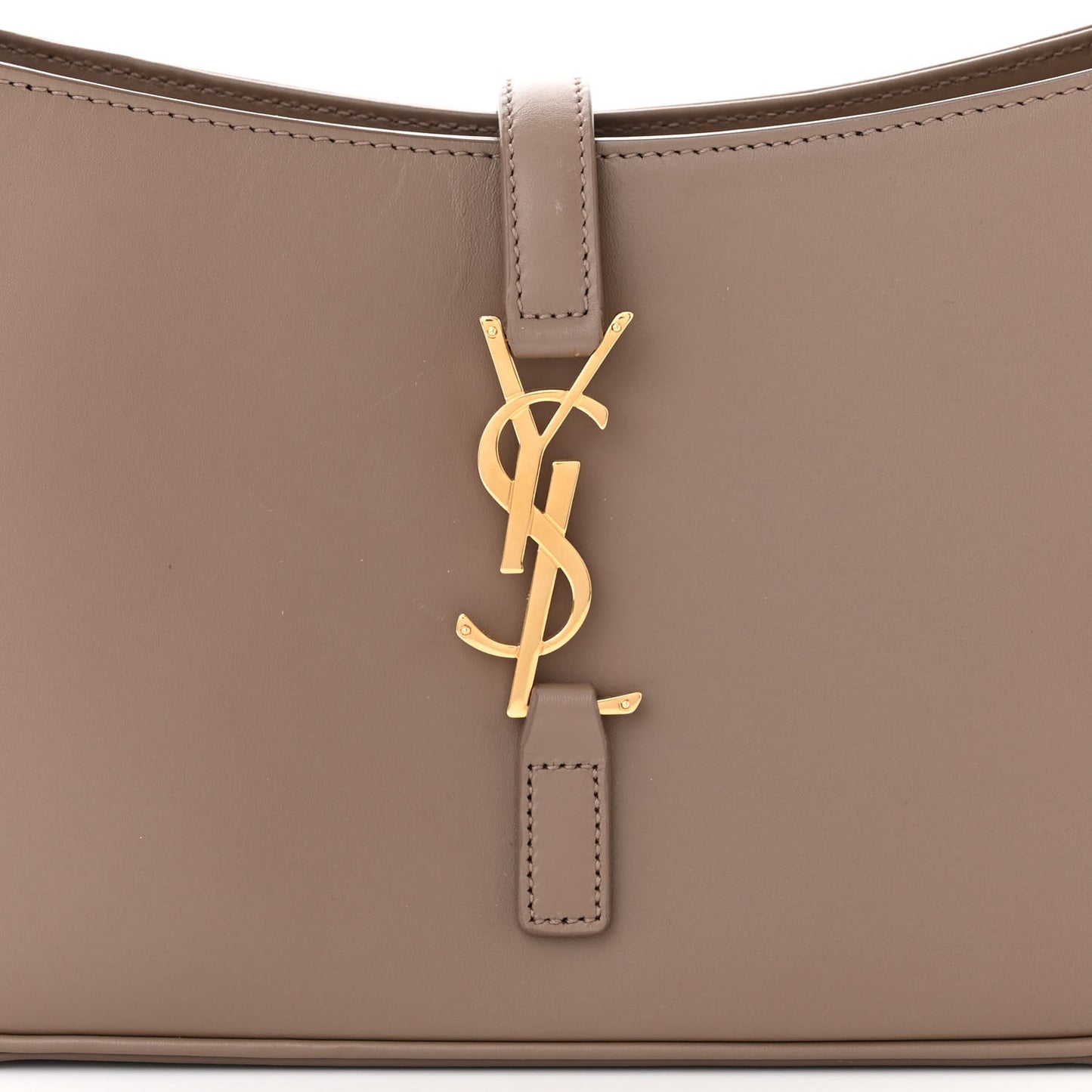 Smooth Calfskin Le 5 A 7 Hobo Taupe
