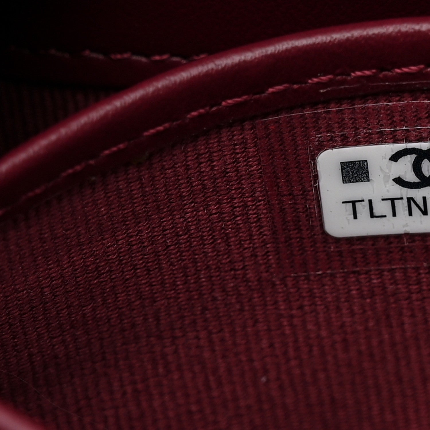 Chanel Caviar Quilted Large Gusset Flap Wallet Burgundy 7 of 7