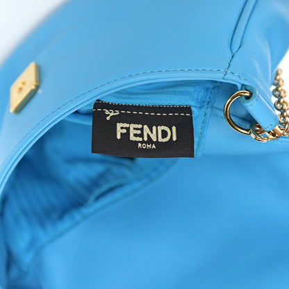 Fendi Vitello Flamingo Enamel Fendista Pouchette Crossbody Maldives 7 of 10