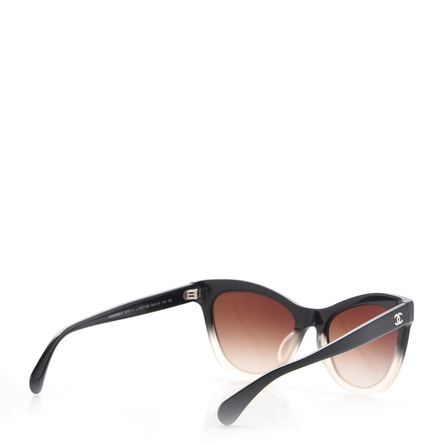 Acetate CC Cat Eye Summer Sunglasses 5350-A Black