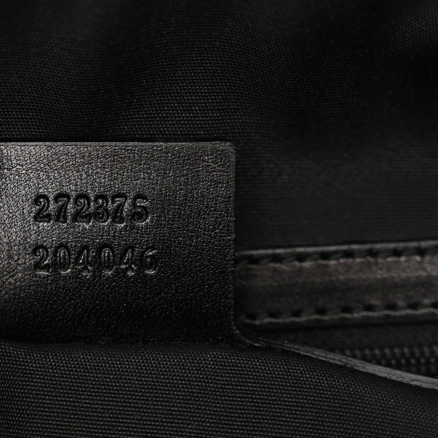 Suede Guccissima Small Boston Black