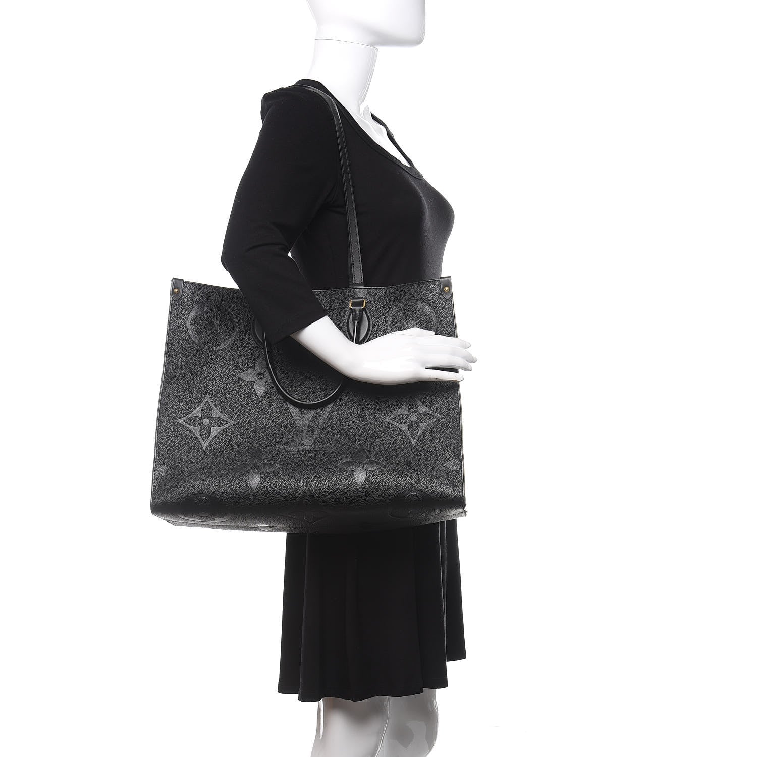 Louis Vuitton Empreinte Monogram Giant Onthego GM Black 2 of 14