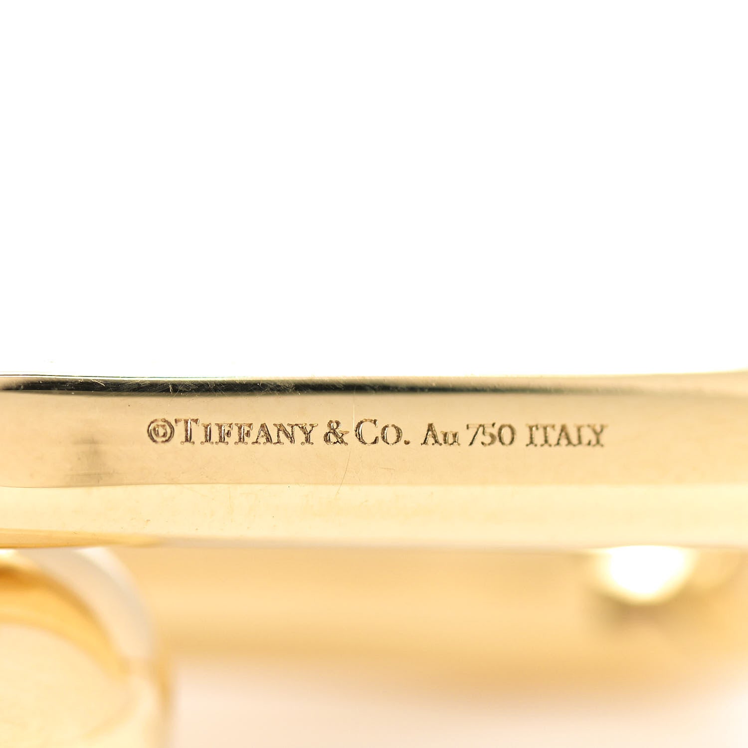 Tiffany 18K Yellow Gold Extra Large HardWear Link Earrings 4 of 5