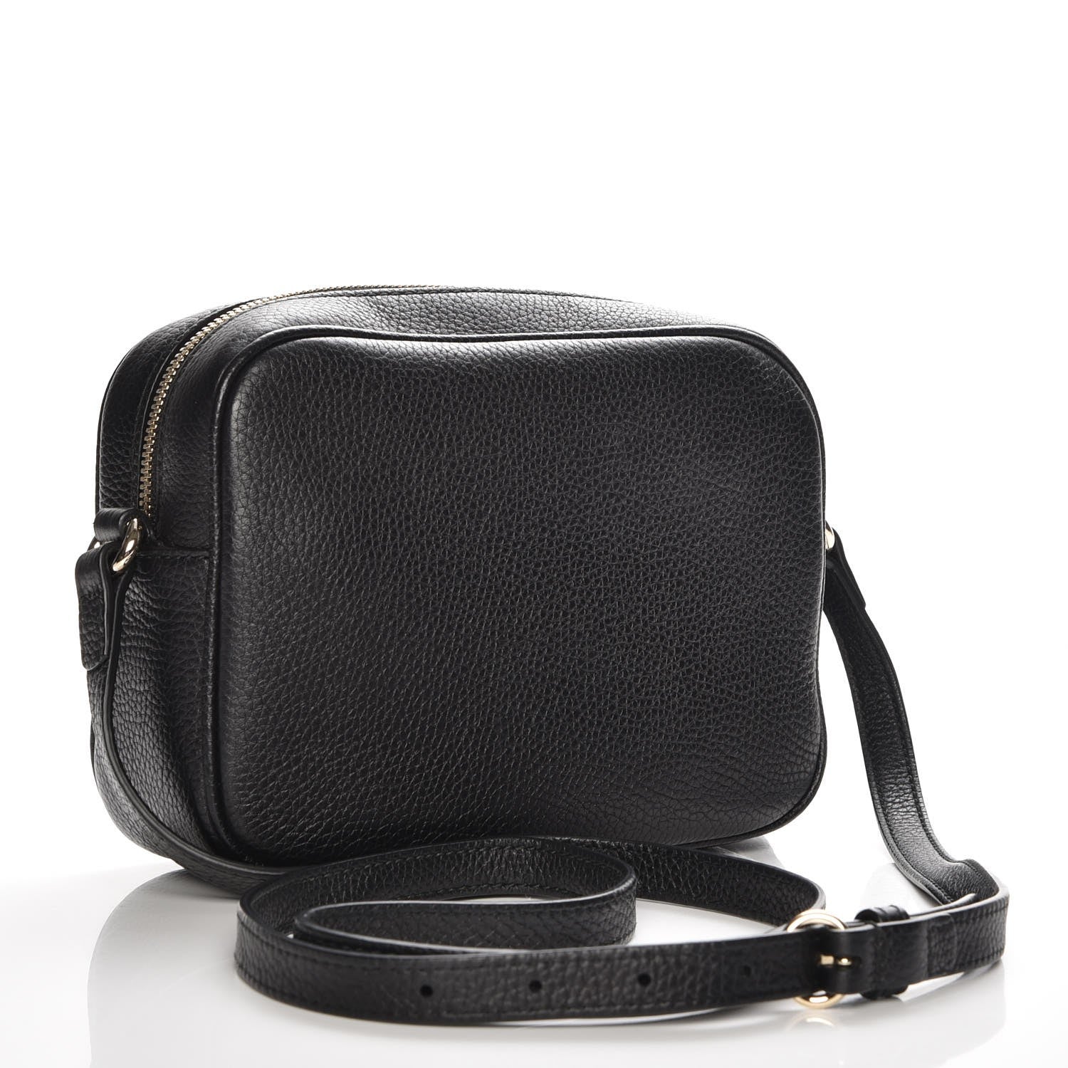 Gucci Pebbled Calfskin Small Soho Disco Bag Black 3 of 8