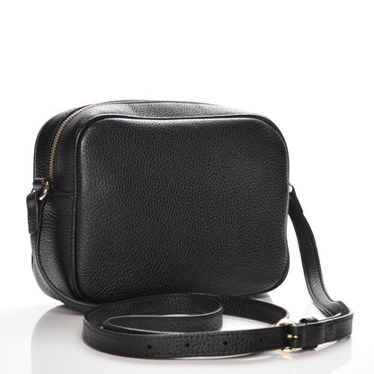 Gucci Pebbled Calfskin Small Soho Disco Bag Black 3 of 8