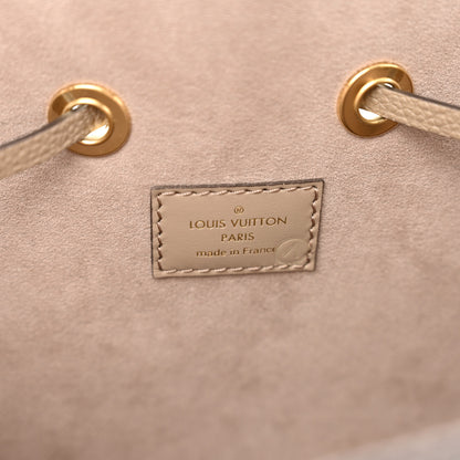 Louis Vuitton Empreinte Monogram Giant Neonoe MM Tourterelle Creme 7 of 9