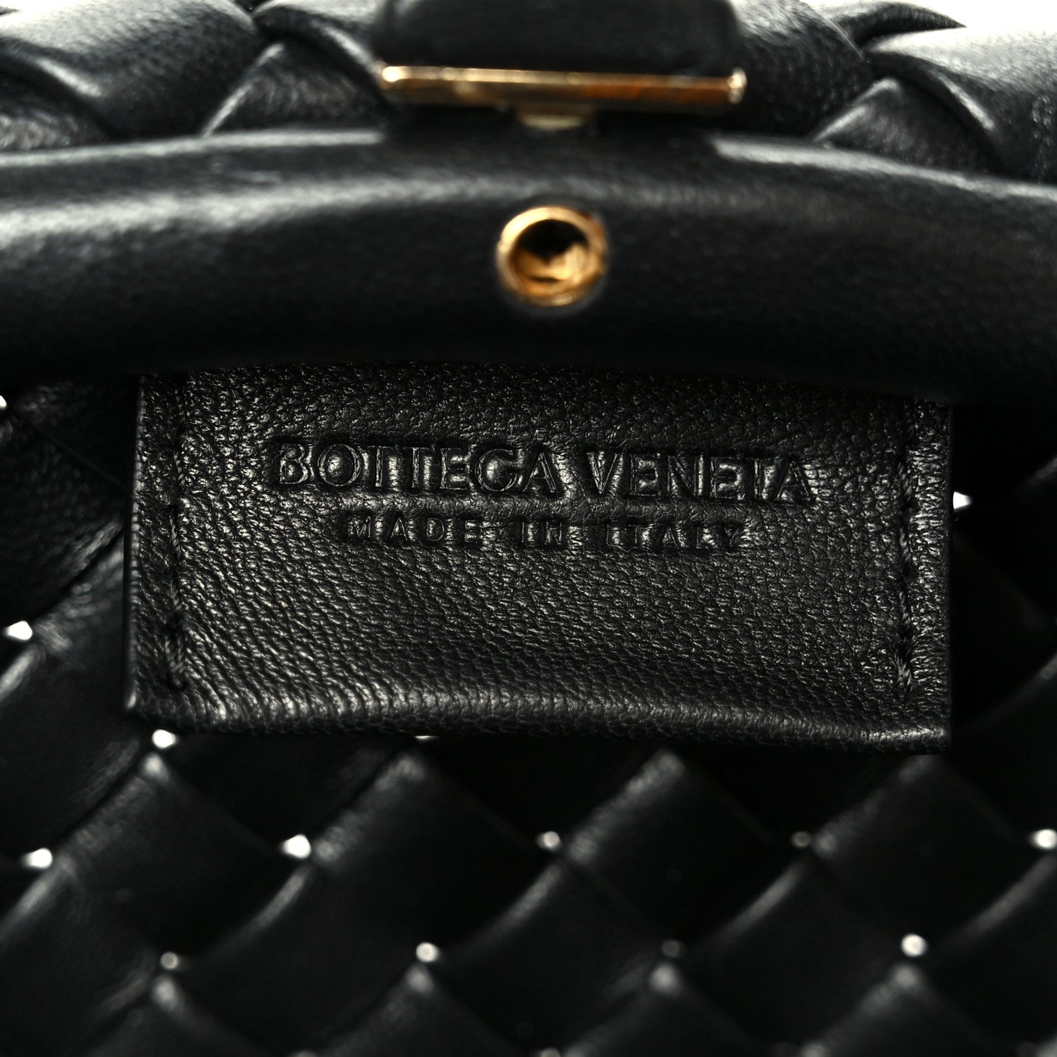 Bottega Veneta Nappa Intrecciato Small Padded The Handle Tote Black 10 of 19