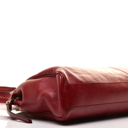Gucci Calfskin Large Re(Belle) Top Handle Bag Red 8 of 9
