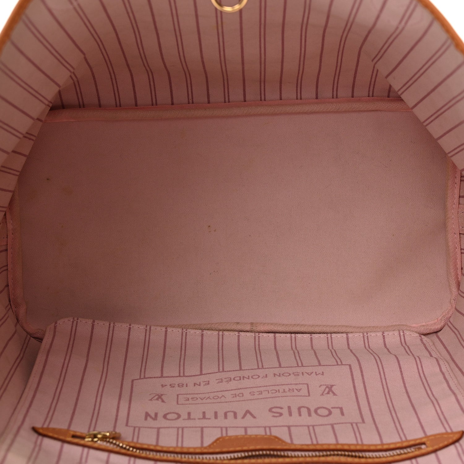 Louis Vuitton Monogram Forte Dei Marmi V Neverfull MM Rose Ballerine 6 of 14