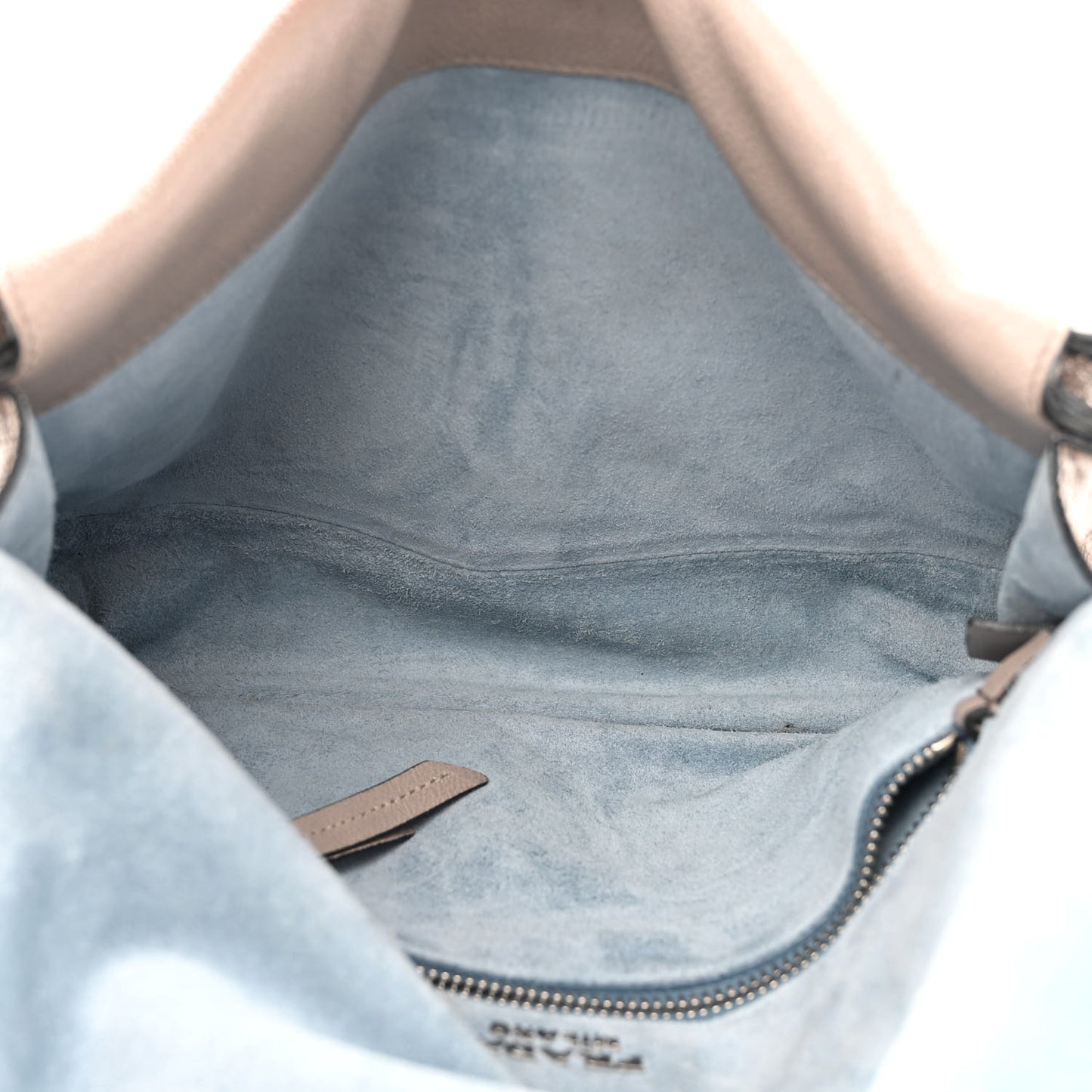 Glace Calf Etiquette Flap Pomice Astrale