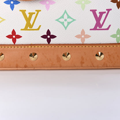 Louis Vuitton Monogram Multicolor Alma White 16 of 16