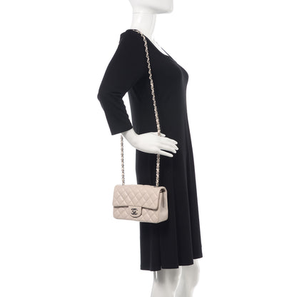 Chanel Caviar Quilted Mini Rectangular Flap Ivory 2 of 10