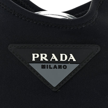 Prada Neoprene Pointed 65 Sock Boots 38 Black 10 of 12