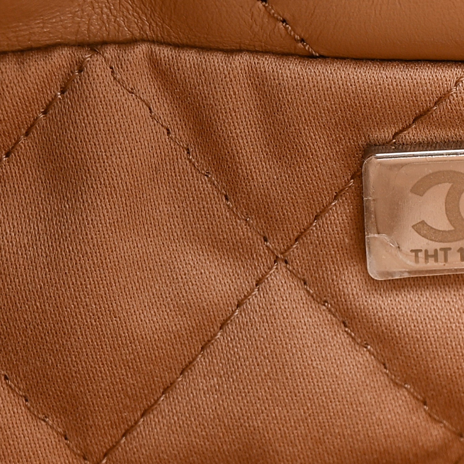 Chanel Shiny Calfskin Quilted Small Chanel 22 Beige 8 of 11